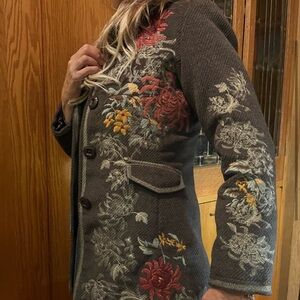 Paparazzi embroidered jacket.